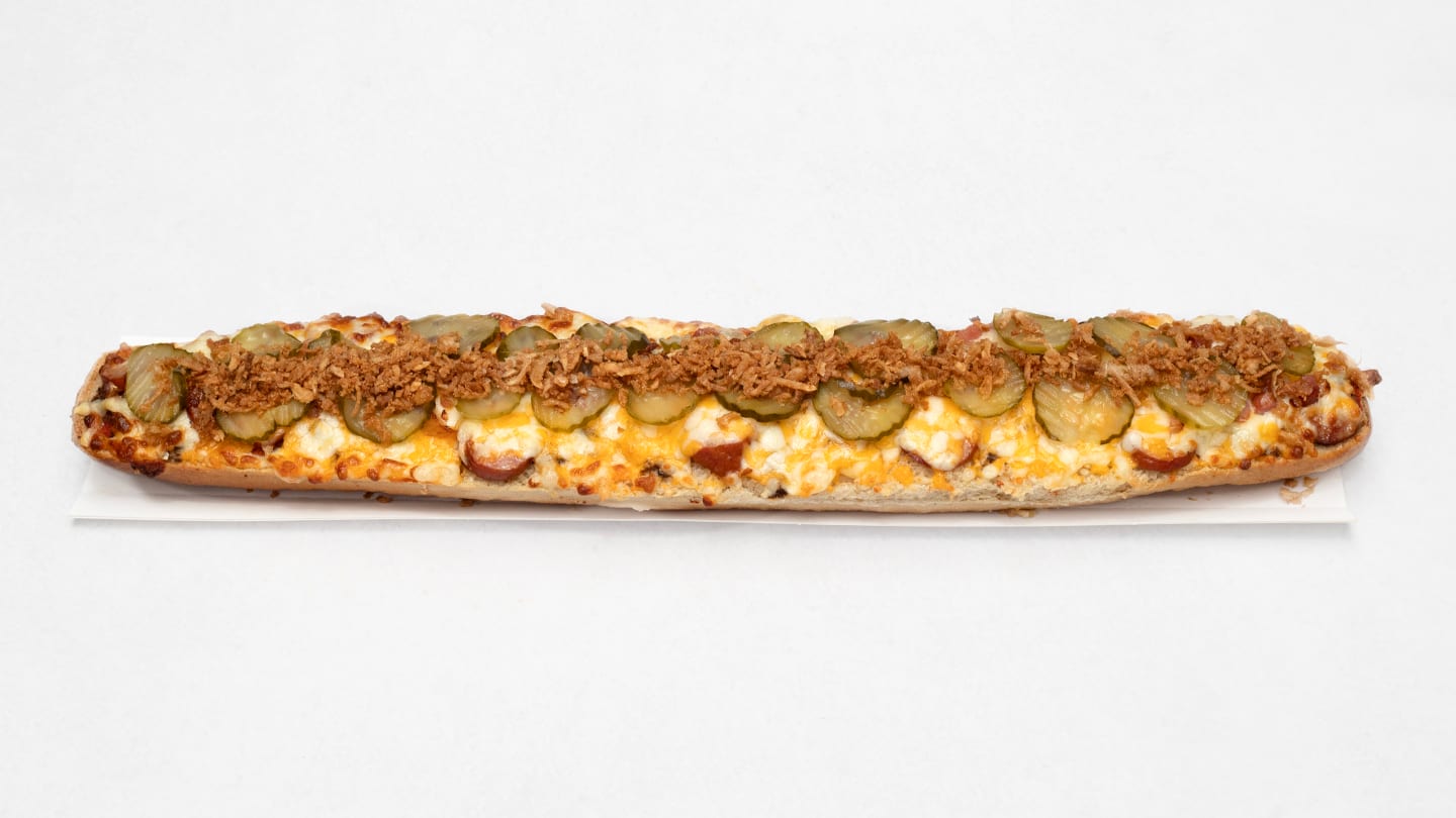 Wurst w Sześćsecie — zapiekanka 50 cm w ZaaPiekana 1993